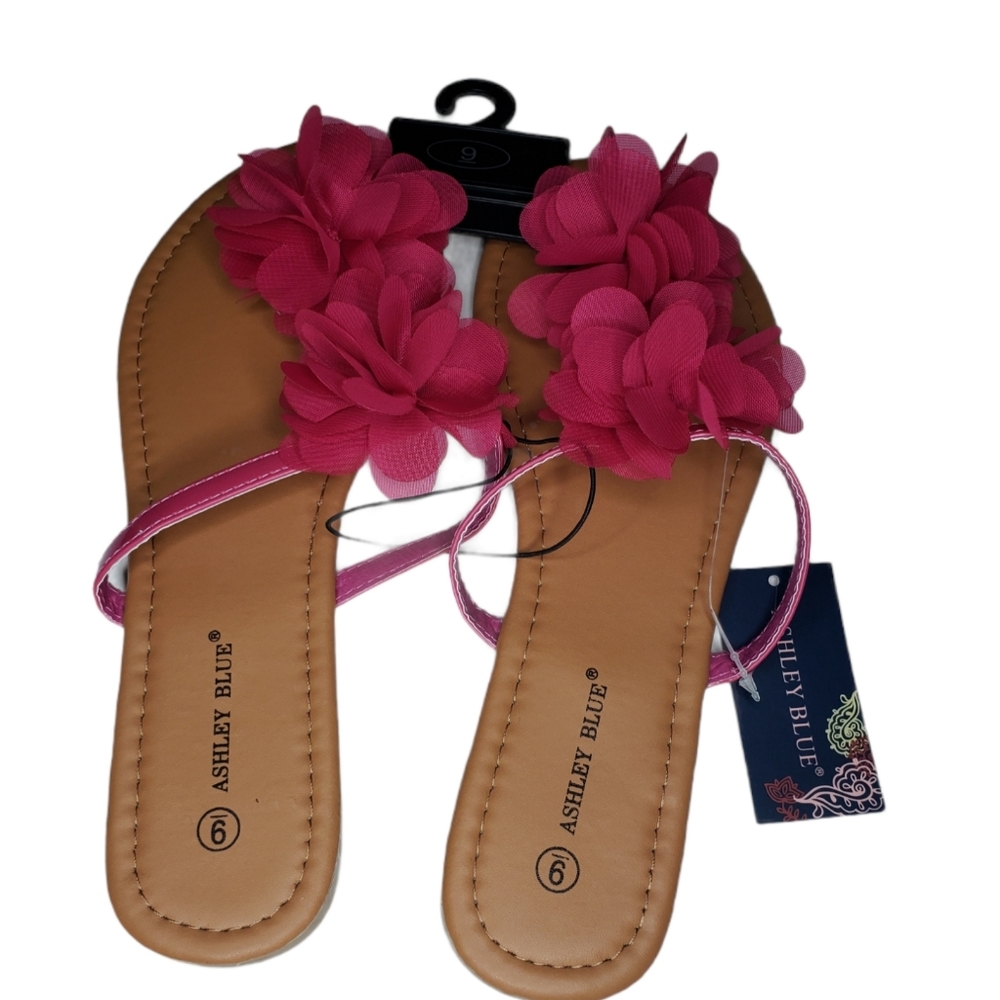 Ashley Blue women's Floral spice Slingback sandal